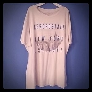 Aeropostale Large White Tee